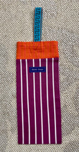 Load image into Gallery viewer, Winebag Purple Striped
